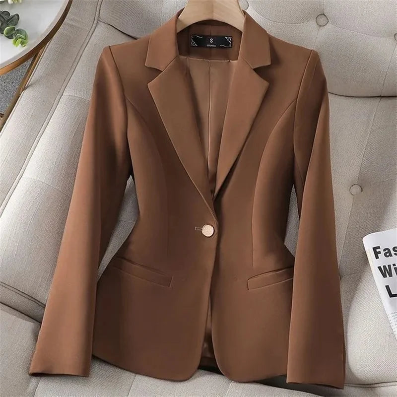 Women's Single-Button Casual Blazer