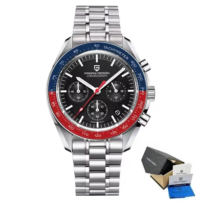 Synthetic AR-coated Sapphire Crystal (highly scratch-resistant).