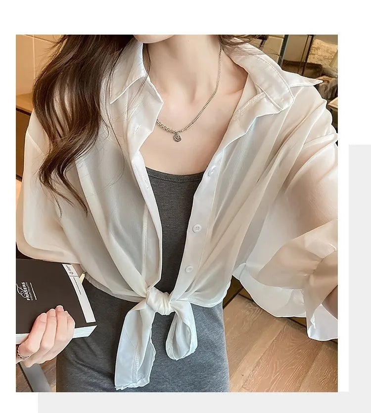 Women's Chiffon Sun Protection Shawl