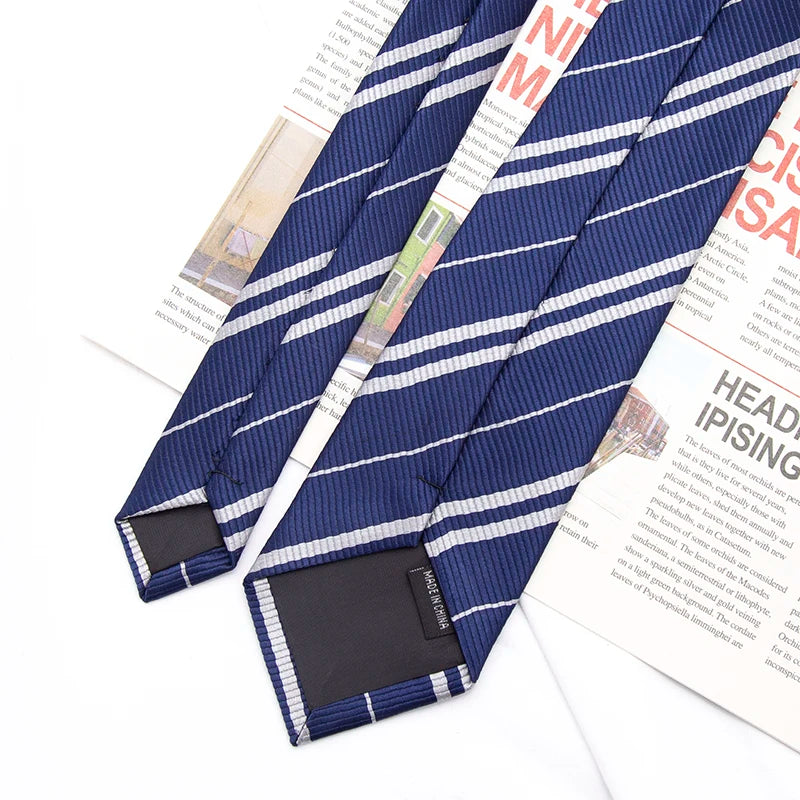Japanese Style Striped School Tie
