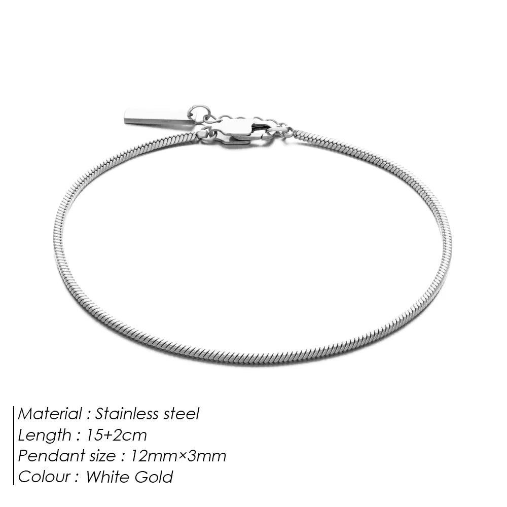 Square / Box Chain Bracelet