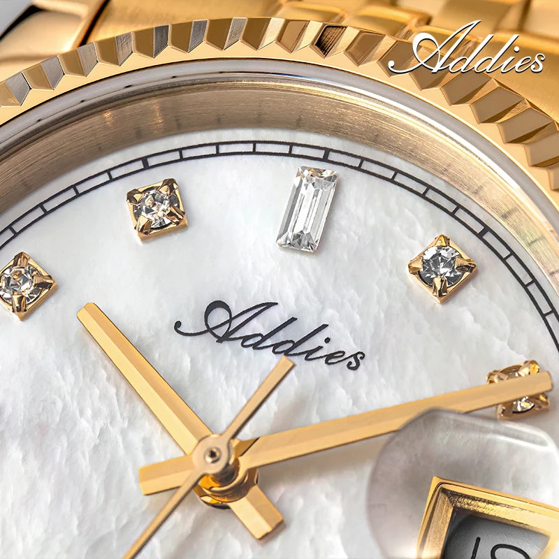 Addies Sapphire Steel Quartz Watch