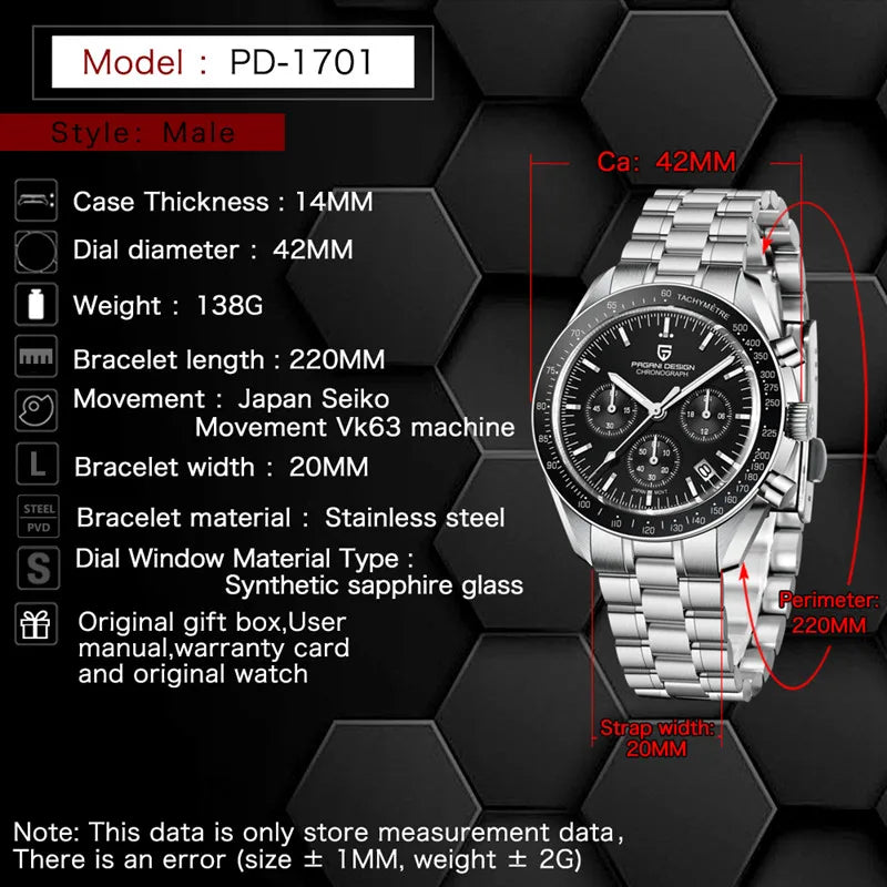 Synthetic AR-coated Sapphire Crystal (highly scratch-resistant).