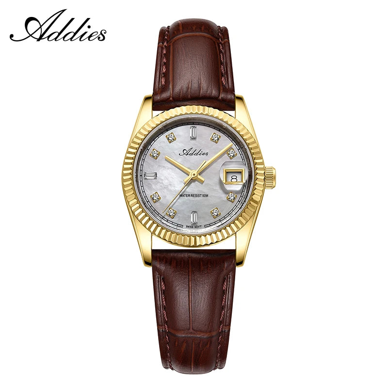 Addies Sapphire Steel Quartz Watch