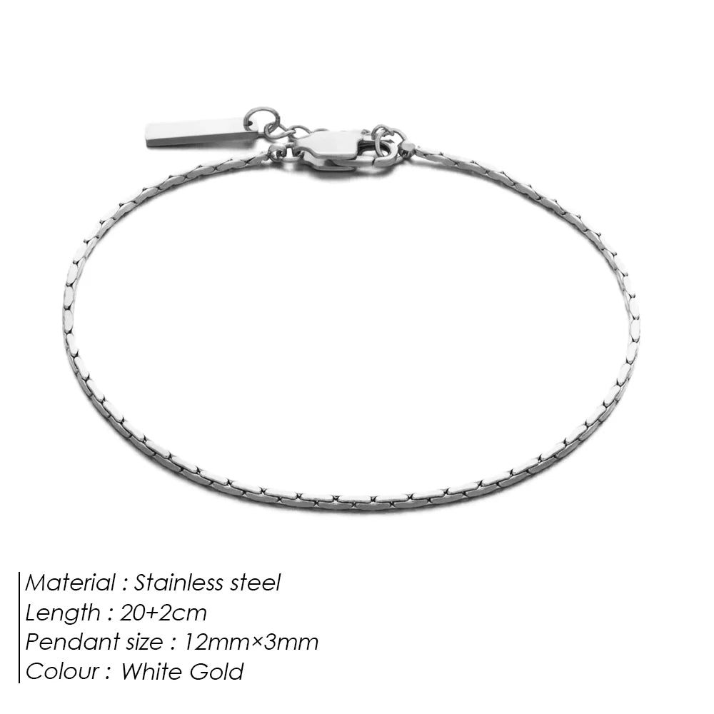 Fine Wire / Link Chain Bracelet