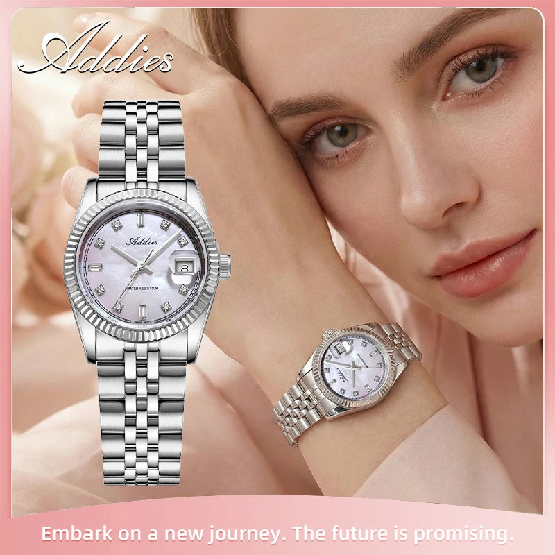 Addies Sapphire Steel Quartz Watch