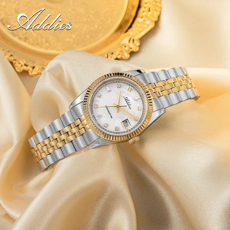 Addies Sapphire Steel Quartz Watch