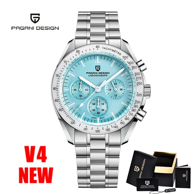 Synthetic AR-coated Sapphire Crystal (highly scratch-resistant).