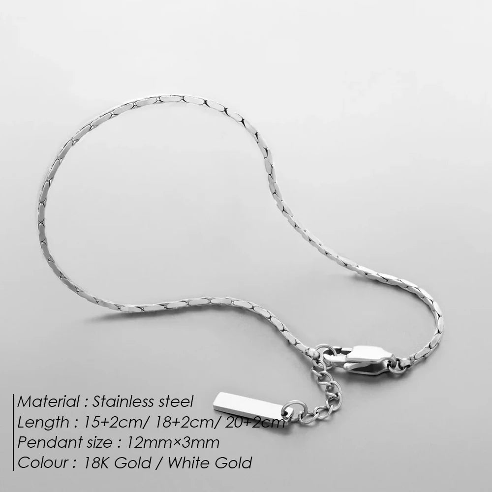 Fine Wire / Link Chain Bracelet