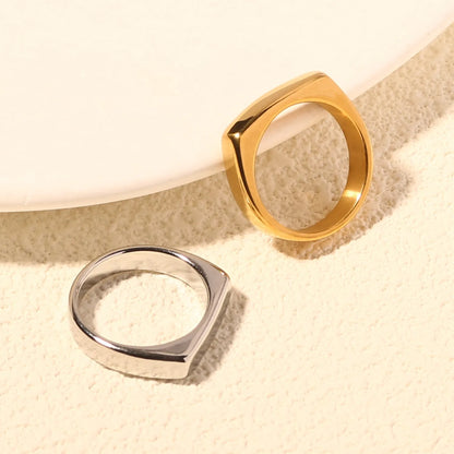 Women's Square Minimalist Ring
