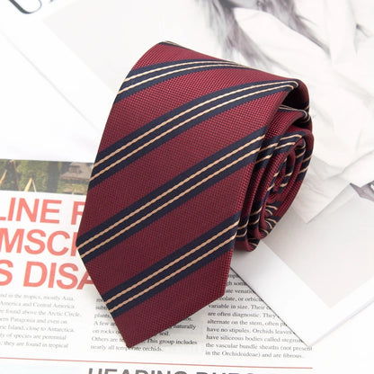 Japanese Style Striped School Tie