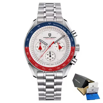 Synthetic AR-coated Sapphire Crystal (highly scratch-resistant).
