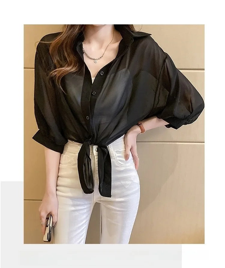 Women's Chiffon Sun Protection Shawl