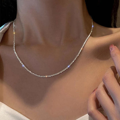Starry Sky Silver Necklace & Bracelet Set