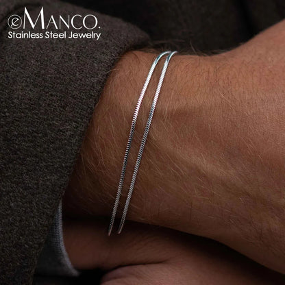 Square / Box Chain Bracelet