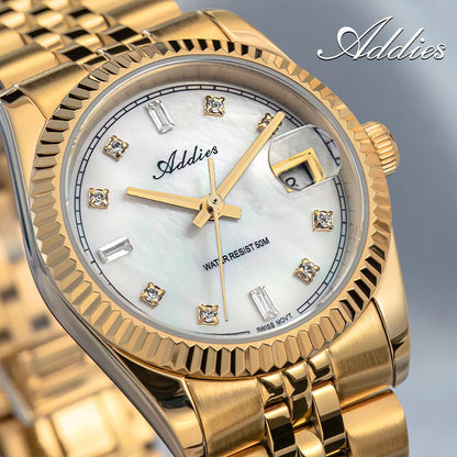 Addies Sapphire Steel Quartz Watch
