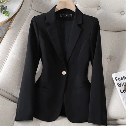 Women's Single-Button Casual Blazer