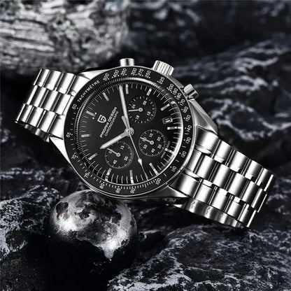 Synthetic AR-coated Sapphire Crystal (highly scratch-resistant).